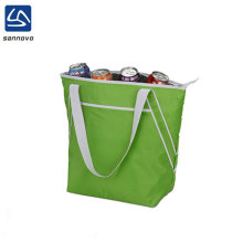 Large capacity supermarket shopping thermal bag with aluminum film